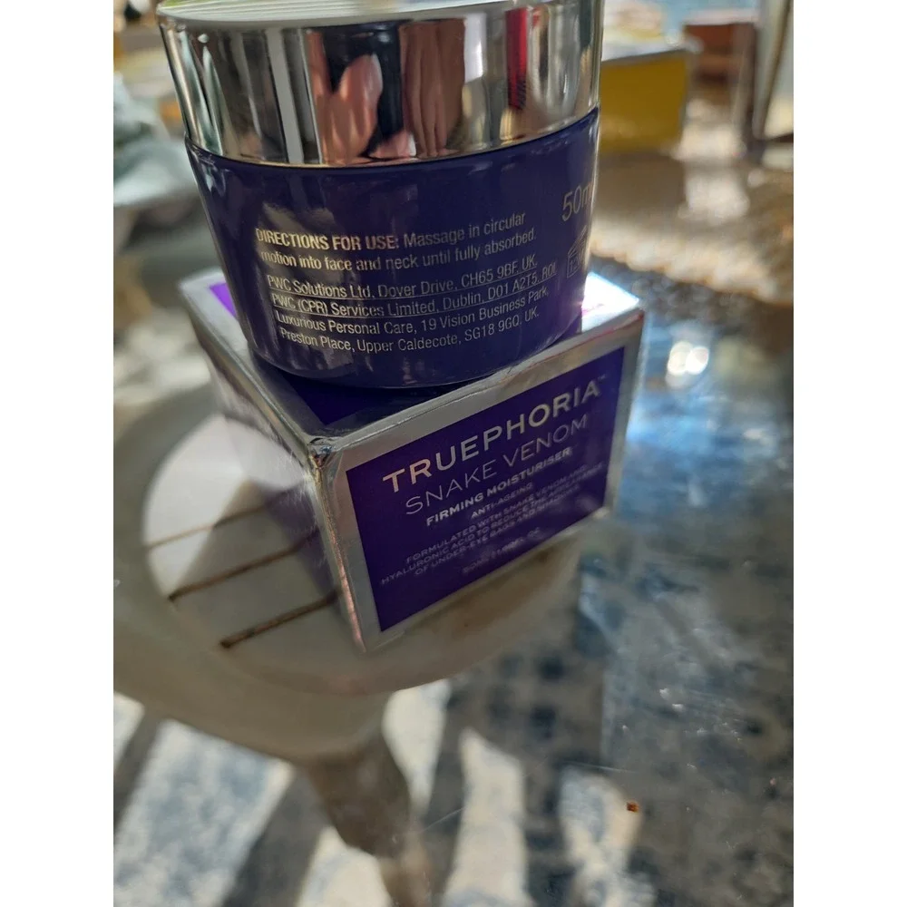 Truephoria Snake Venom Firming Moisturiser Anti-Ageing 50ml - New